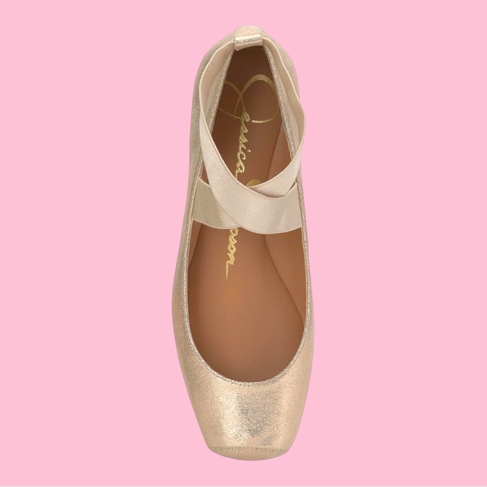 Mandalaye Ballet Flats Champagne Jessica Simpson - Picture 3 of 9